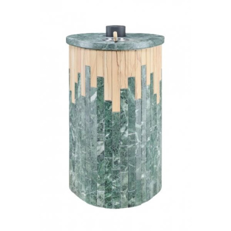 «Ферингер Малютка ПФ  "Змеевик+Окаменевшее дерево", наборная ламель, левая дверца 3» – 3