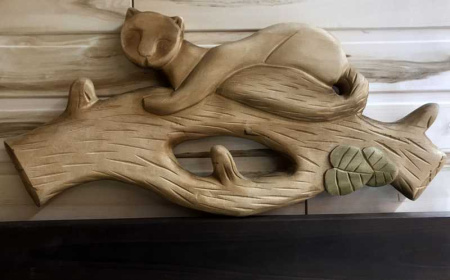 «Вешалка Соболь. Кавказская липа тонированная3» – 7