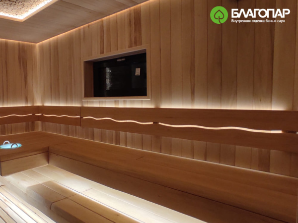 «Вагонка Липа СТС Текстурированная (65х20мм) 2,0 - 3,0 для бани | Благопар» – 3