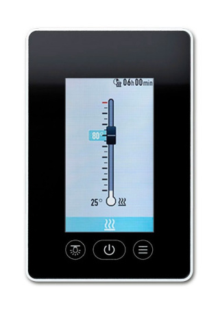 Пульт управления FASEL touchline 5000 Design Touch (Черный, управление сухой сауной )