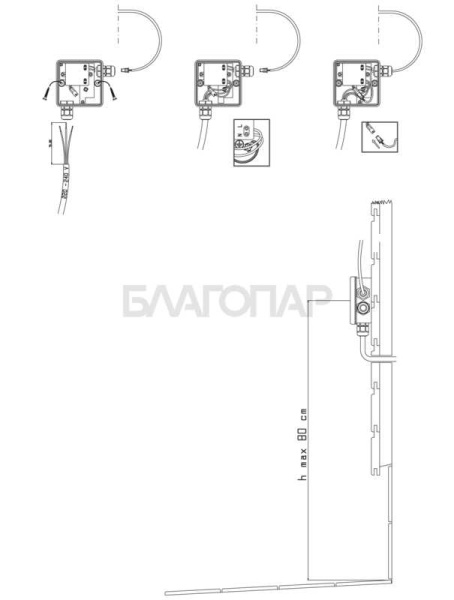 «Шайка Cariitti с клапаном и со светодиодной подсветкой Led1» – 5