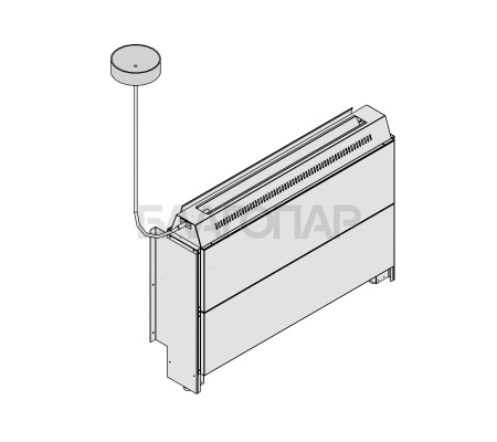 «Электрические печи для бани и сауны Harvia Hidden Heater HH6- Техническая схема | БлагоПар» – 2